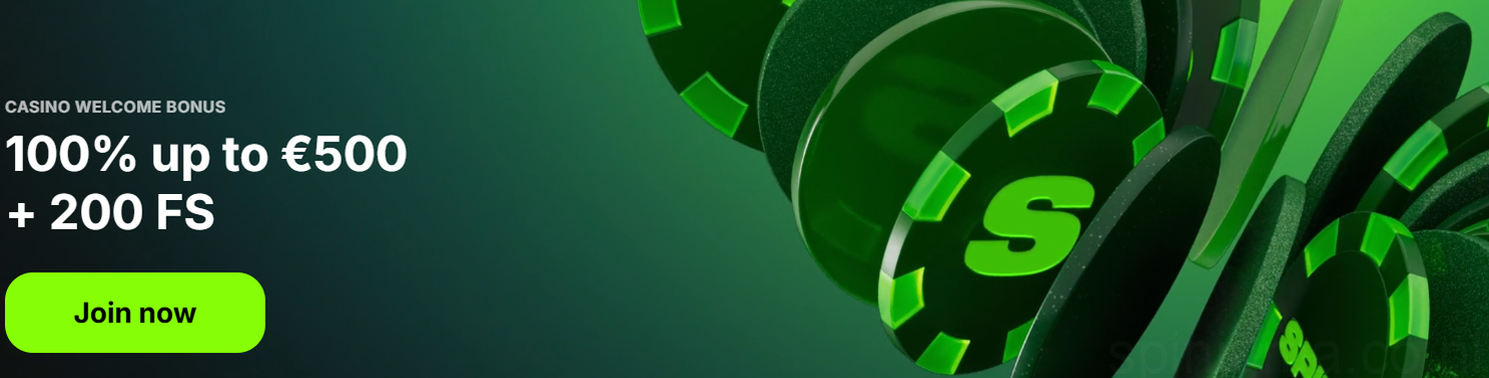 Spinigma Casino Welkomstbonus